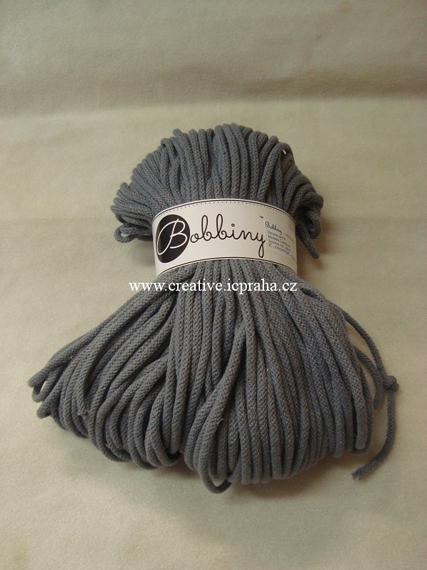 Bobbiny šňůry Premium 100m/5mm - Steel